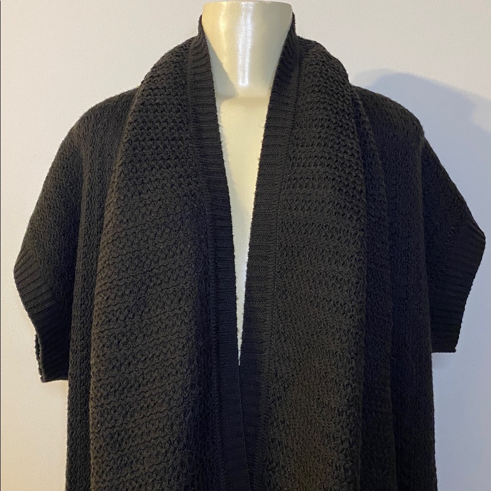 Yaya Aflalo Brown Open Front Cardigan Size Large - Picture 3 of 8